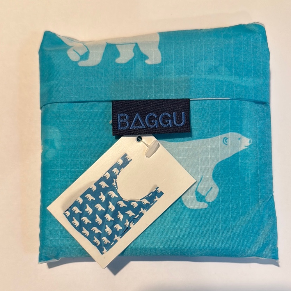BAGGU Standard Reusable Bag NWT Polar Bear